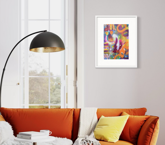 Revelations 1 - Original painting on paper