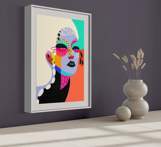 Unbothered – A3 Giclée Art Print