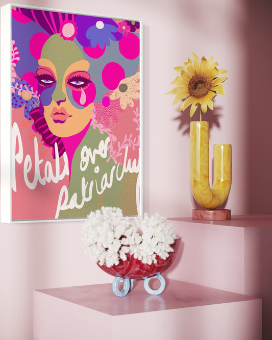 Petals Over Patriarchy – Giclée Art Print