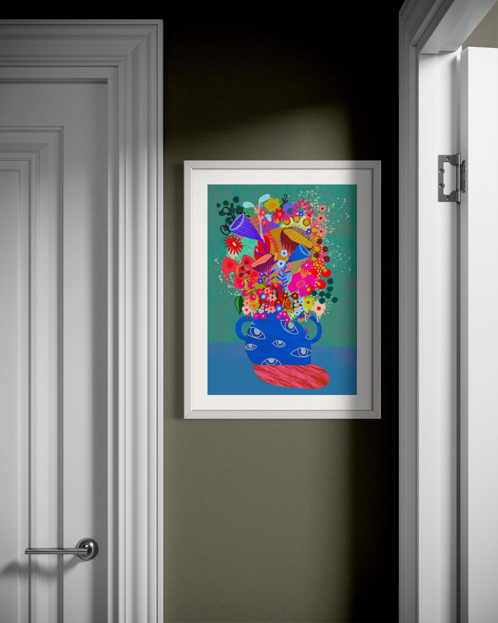 Watchful Blooms - Giclée Art Print