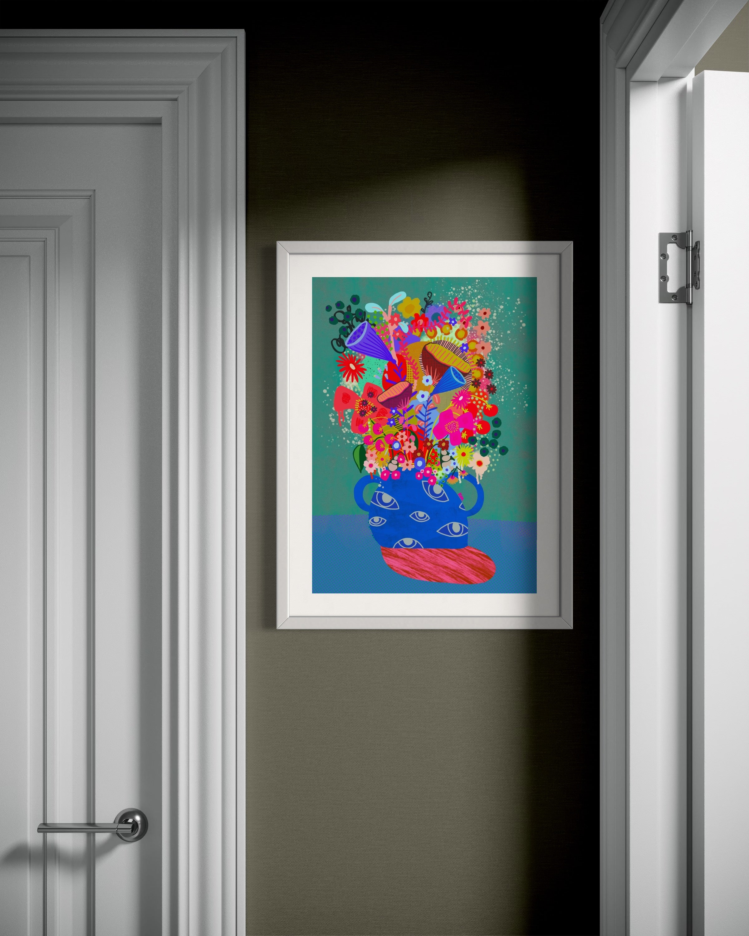 Watchful Blooms - Giclée Art Print