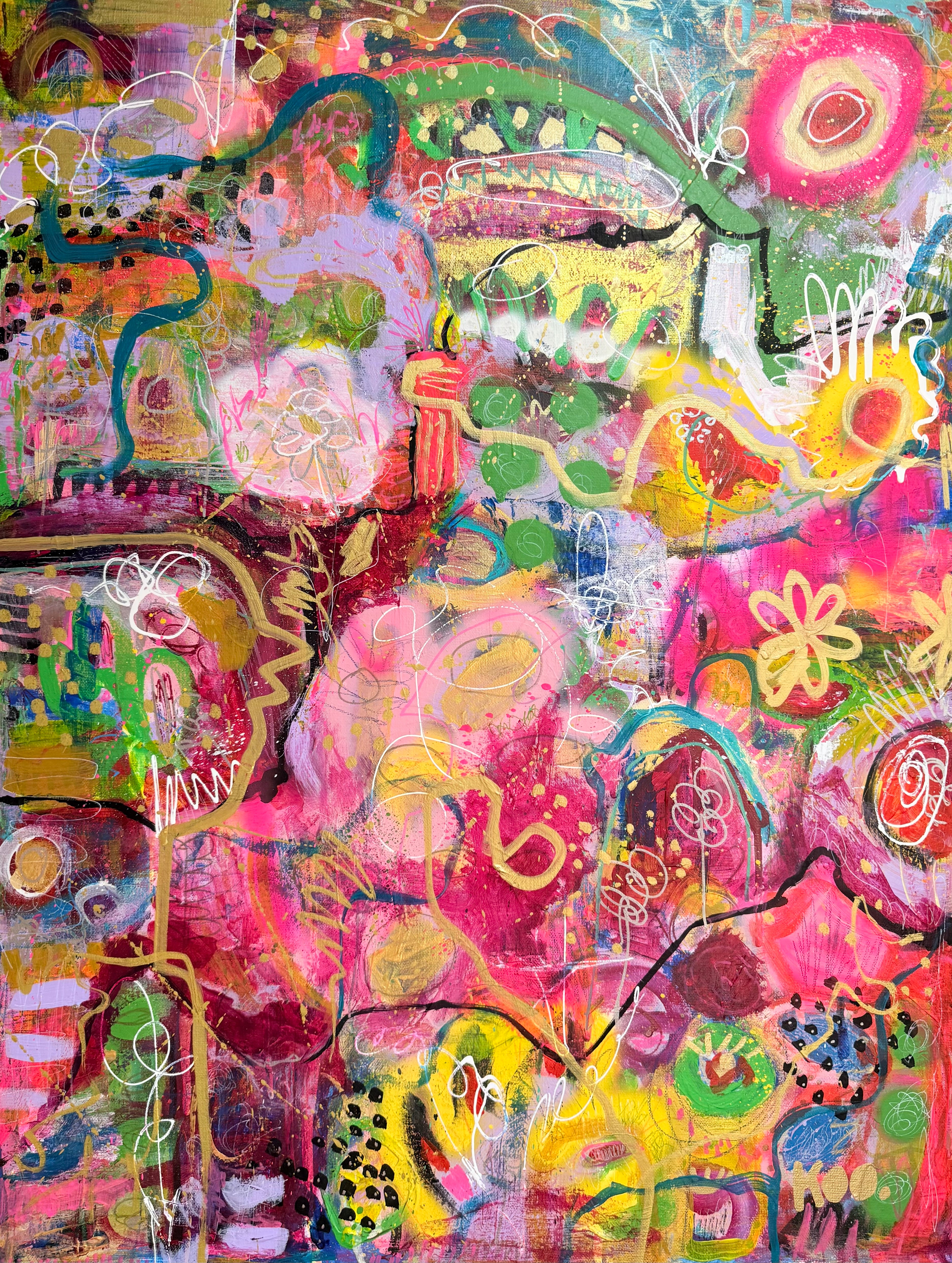 Pattern Perception - Original abstract painting