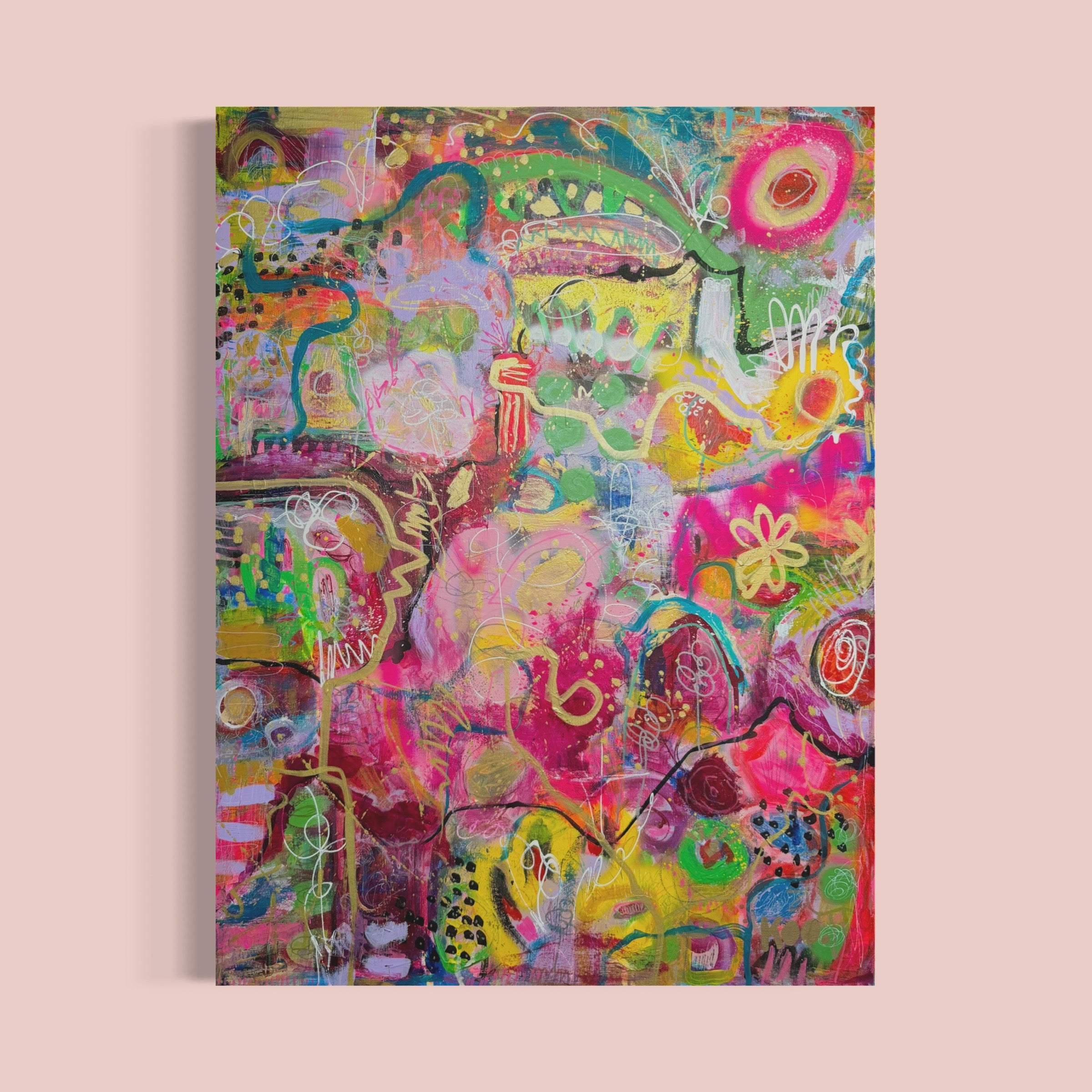 Pattern Perception - Original abstract painting