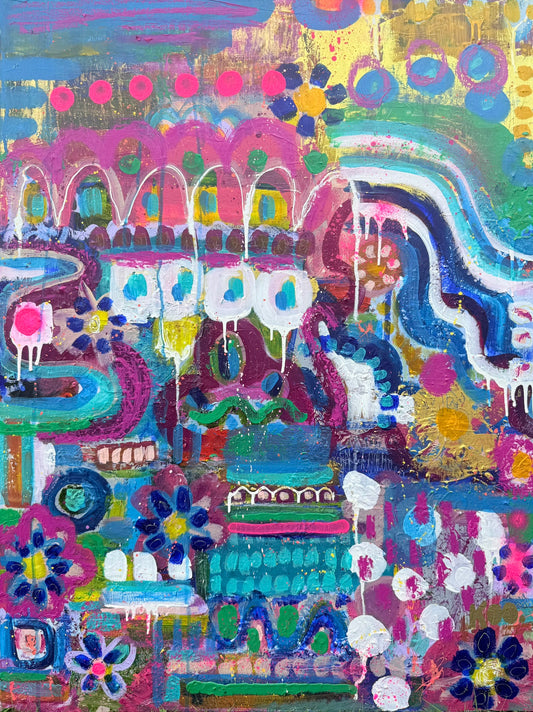 Late to the Party - Original Artwork