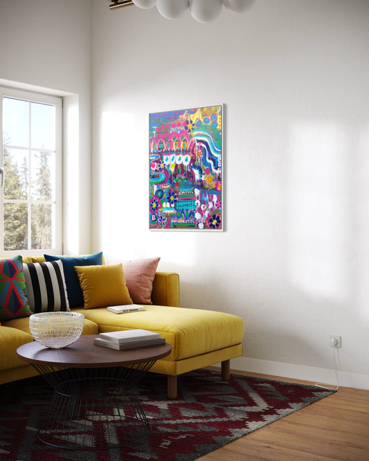 Late to the Party - Original Artwork