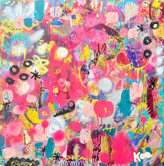 Spacing - Original abstract painting