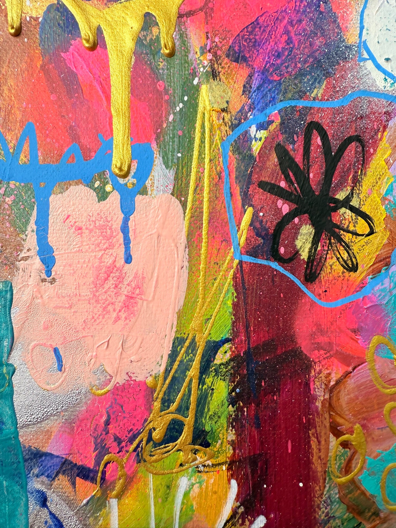 Spacing - Original abstract painting