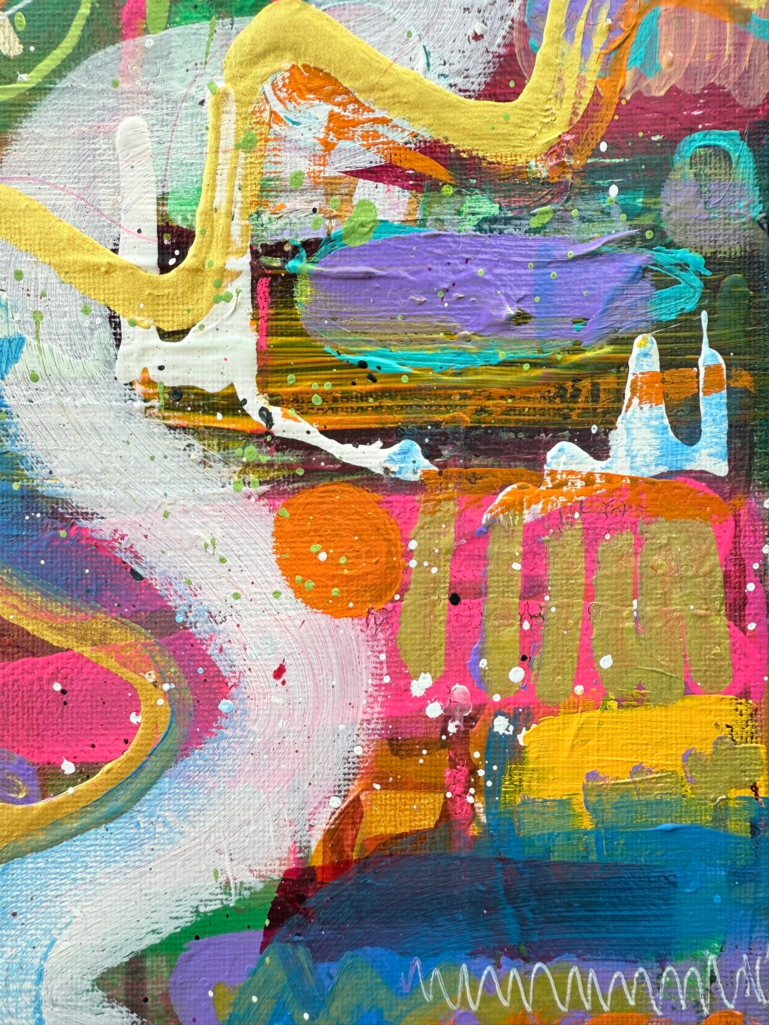 Unmask - Original painting on canvas