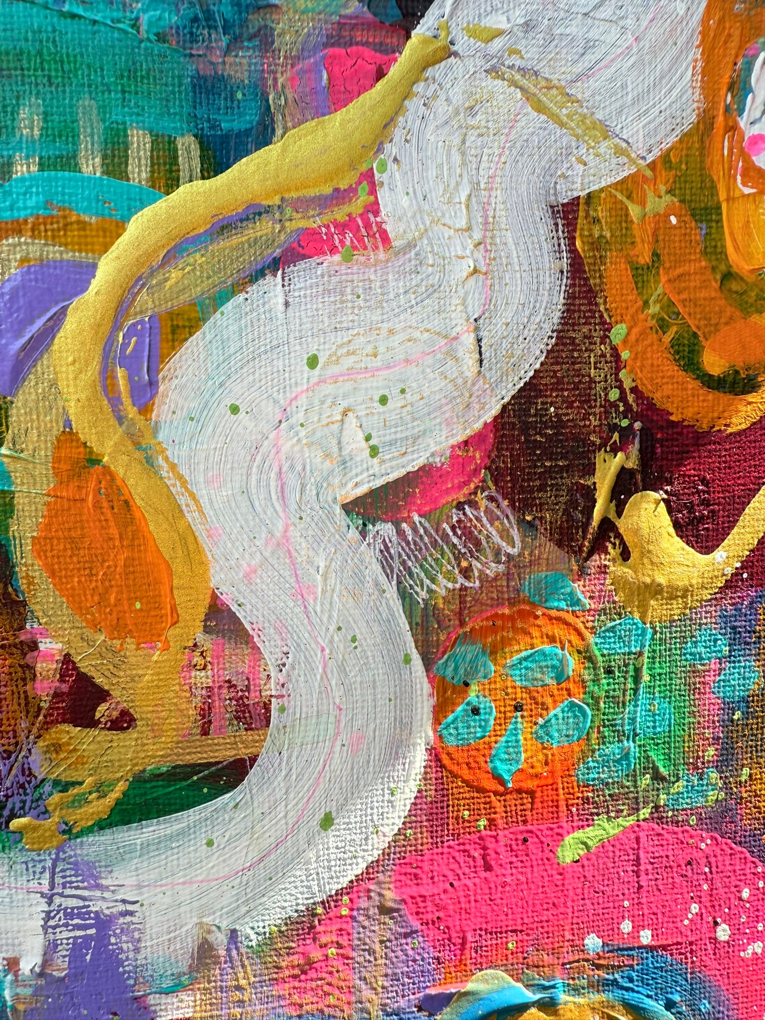 Unmask - Original painting on canvas