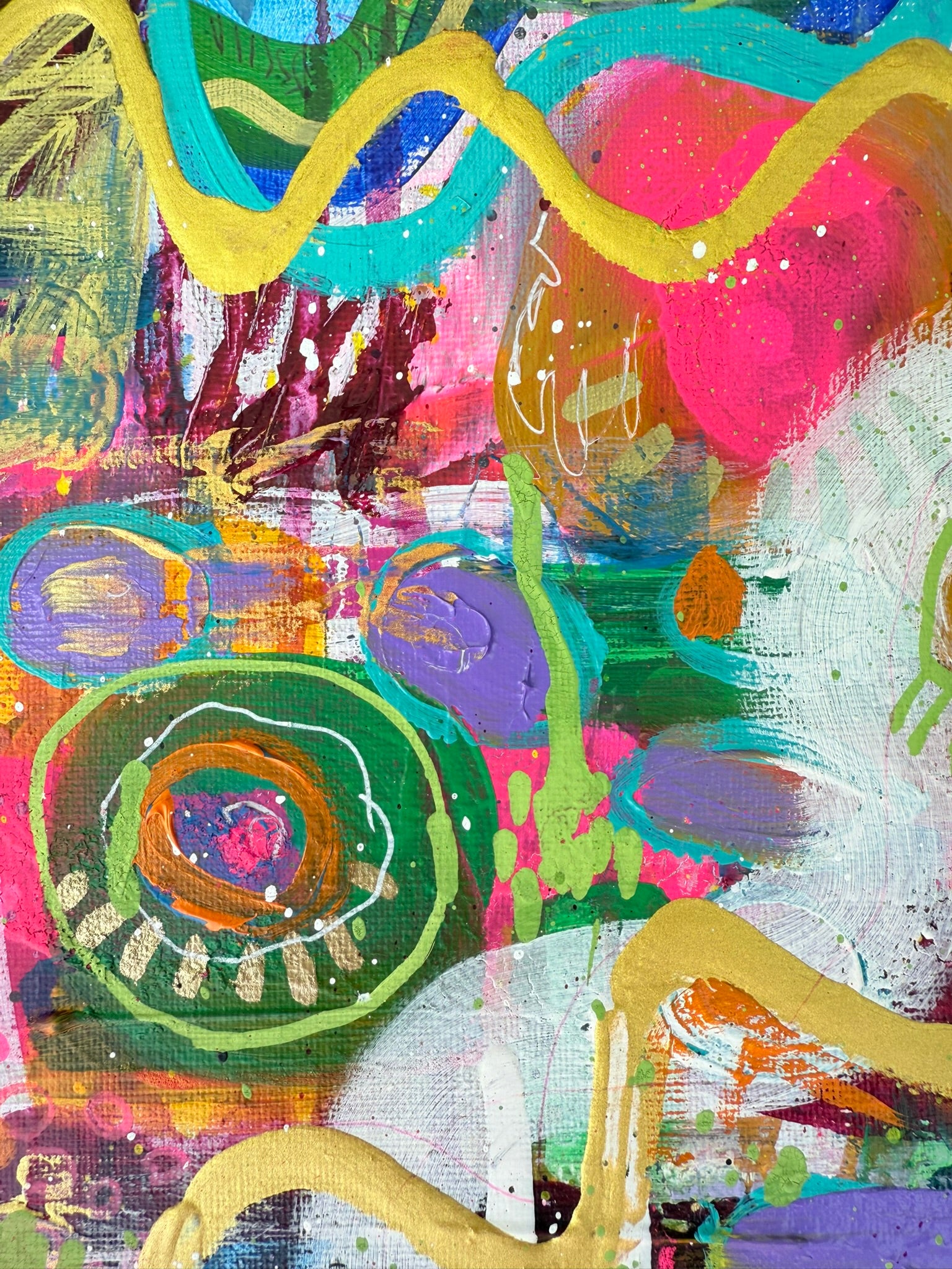 Unmask - Original painting on canvas