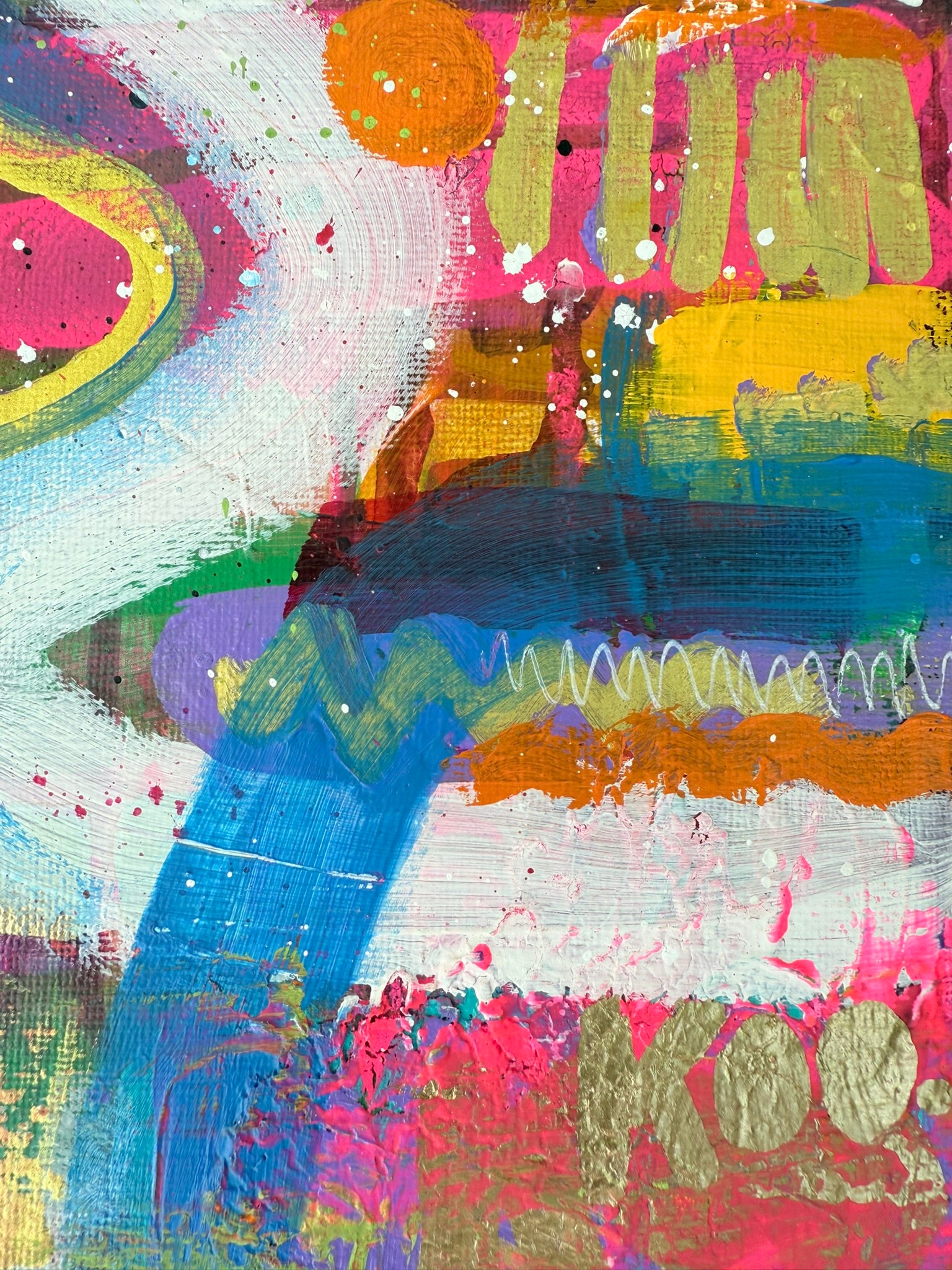 Unmask - Original painting on canvas