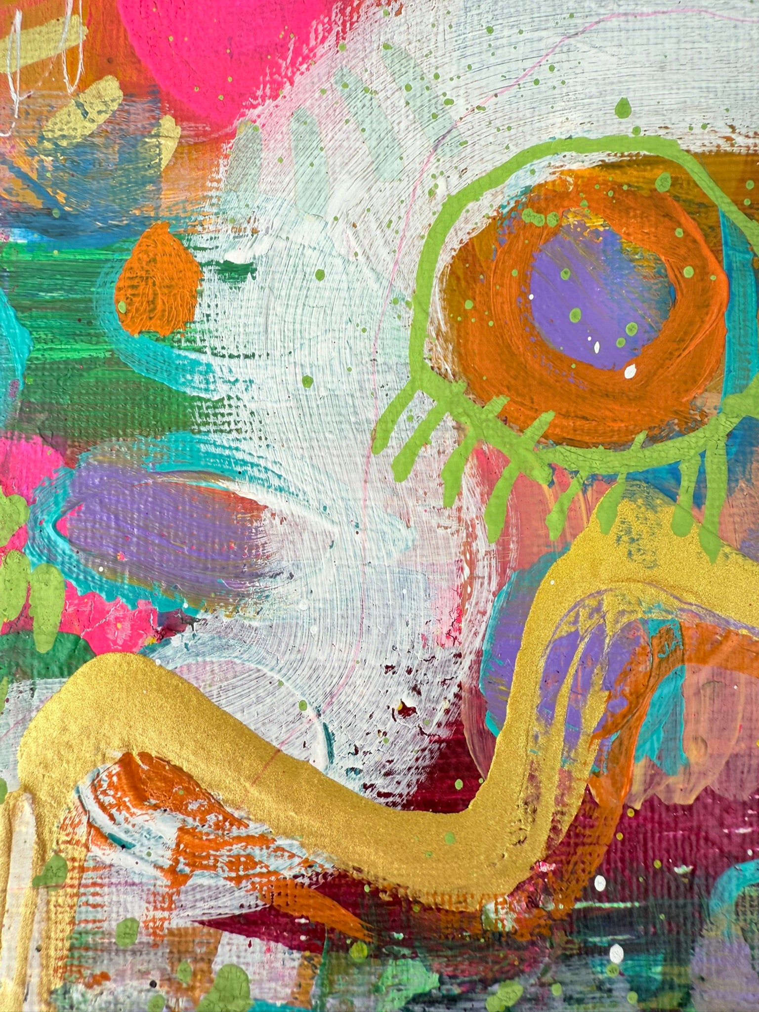 Unmask - Original painting on canvas