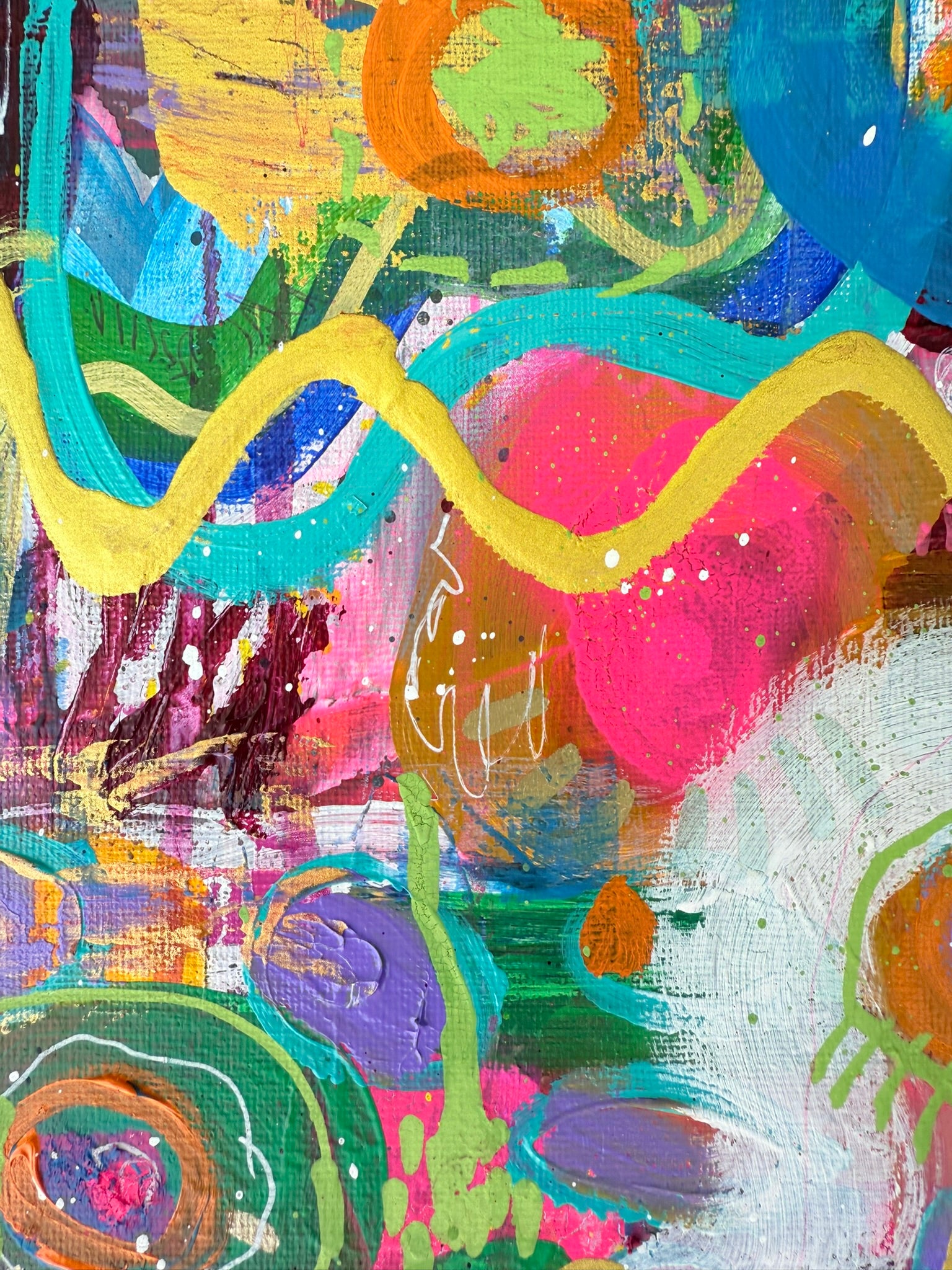 Unmask - Original painting on canvas