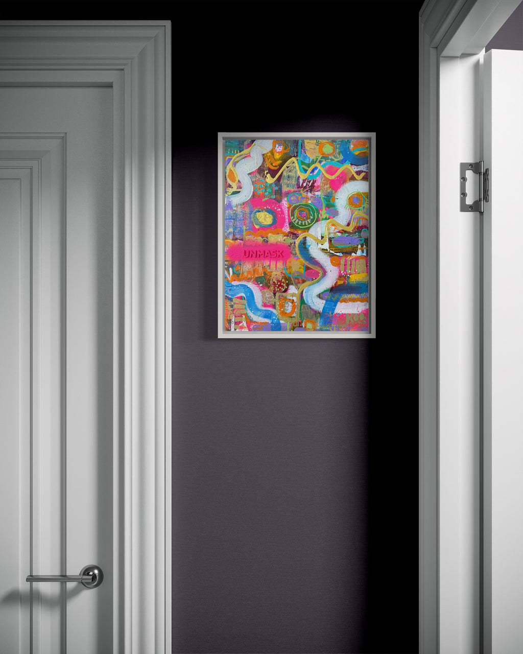 Unmask - Original painting on canvas