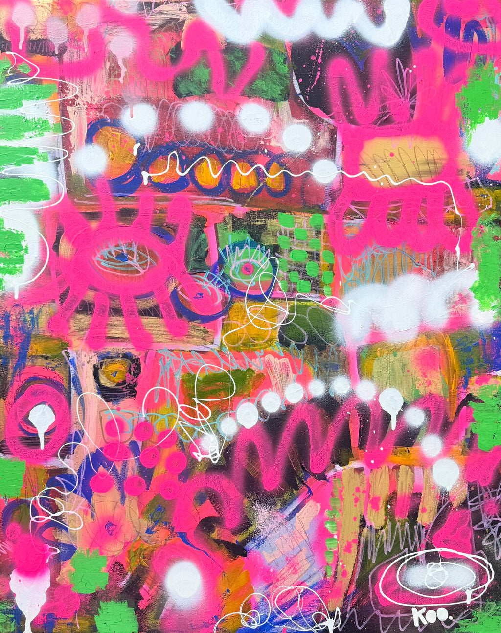 Revealed - Original painting on canvas