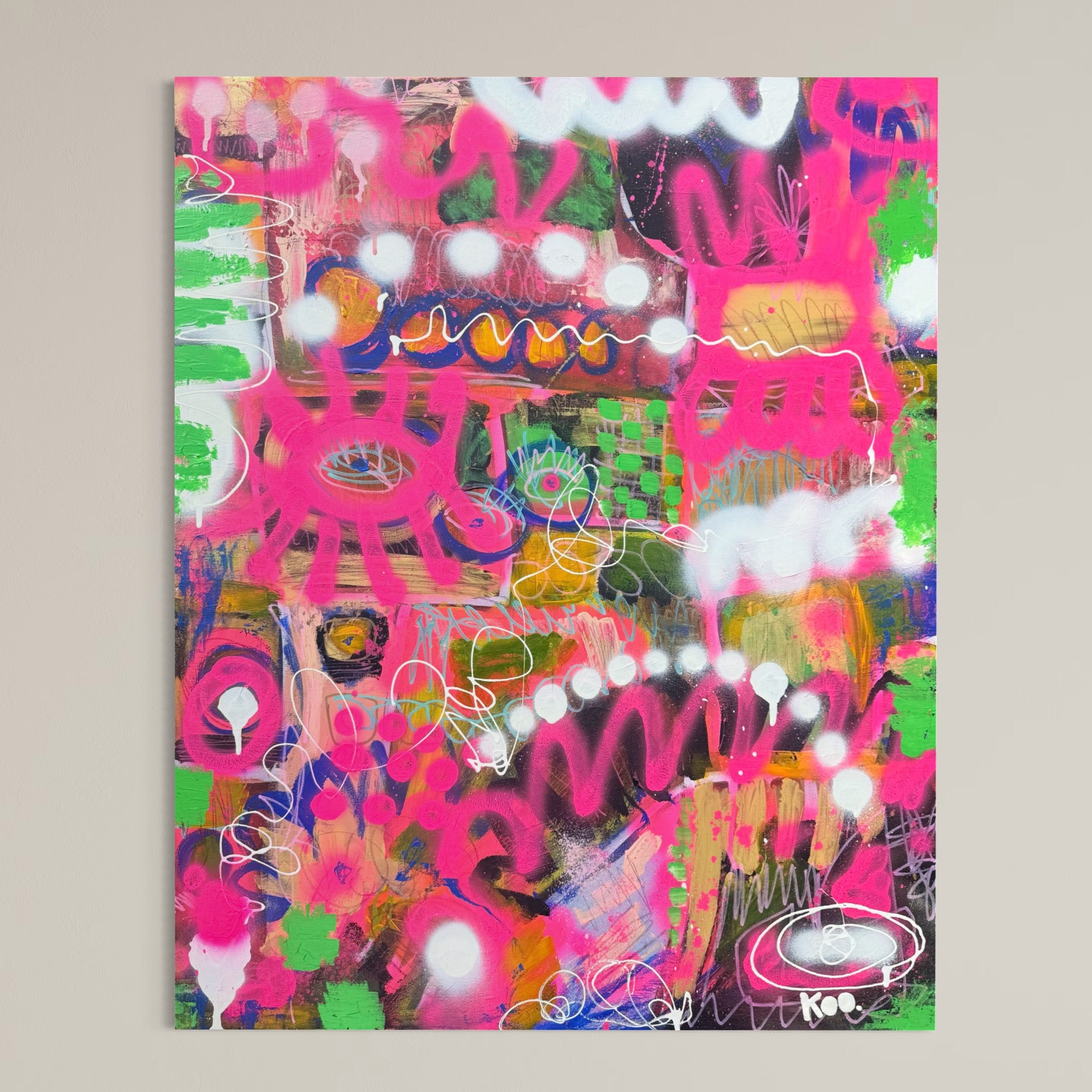 Revealed - Original painting on canvas