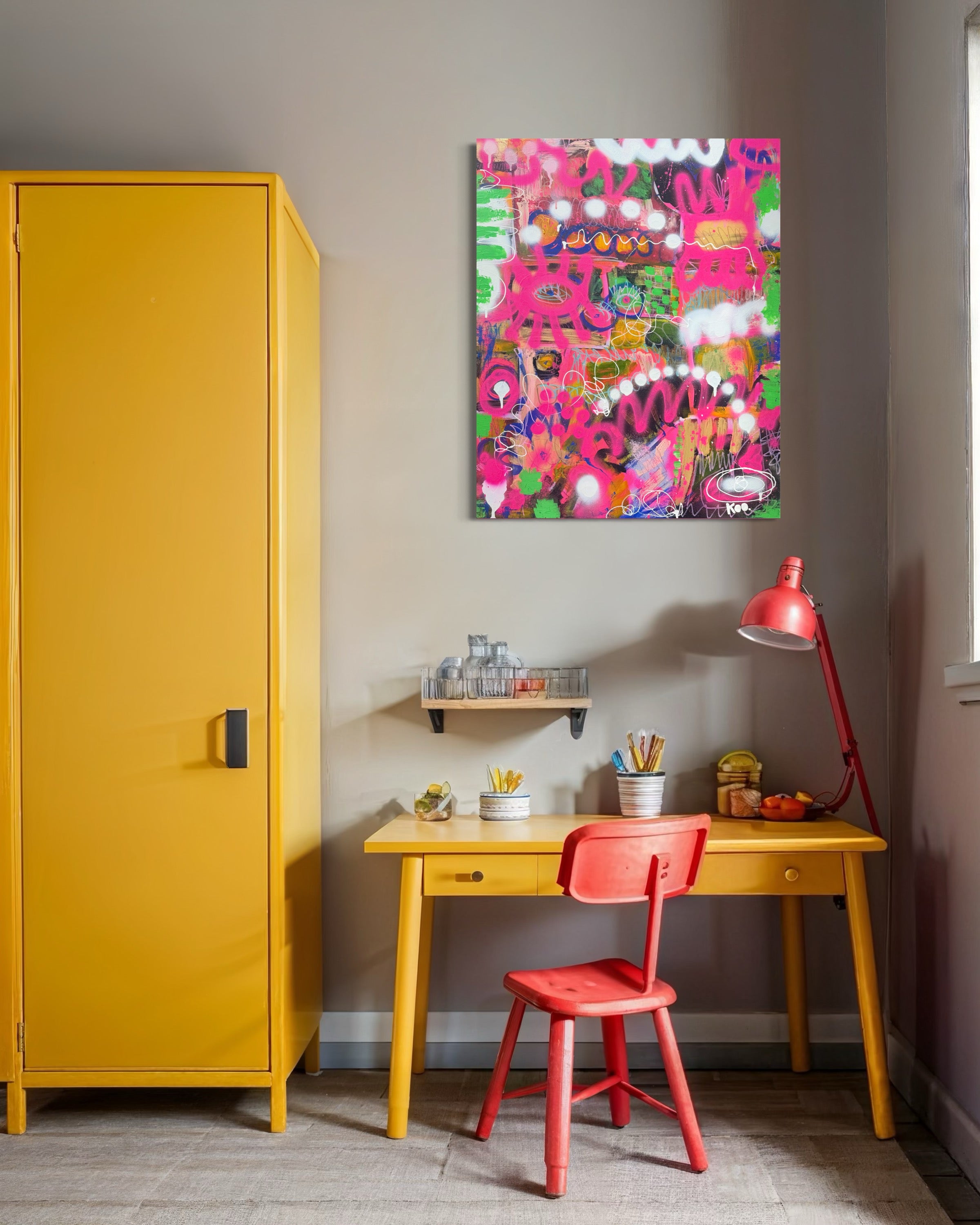 Revealed - Original painting on canvas