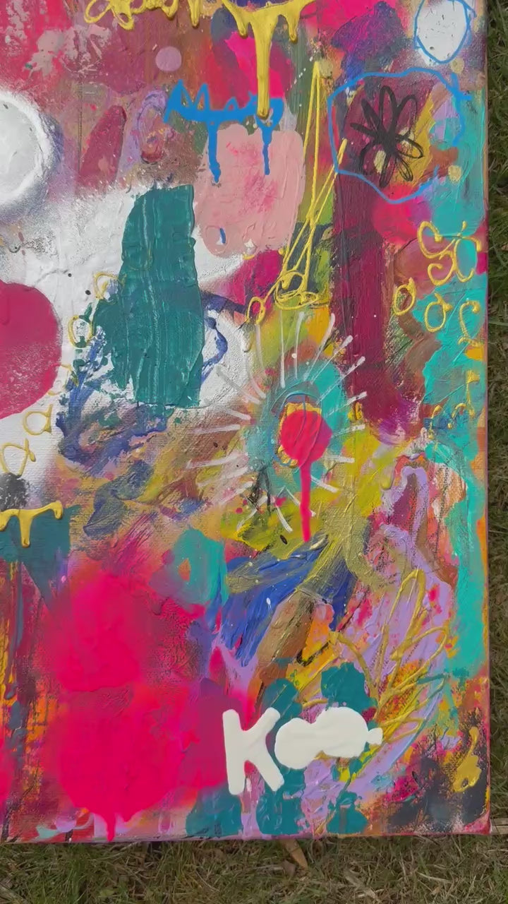 Spacing - Original abstract painting